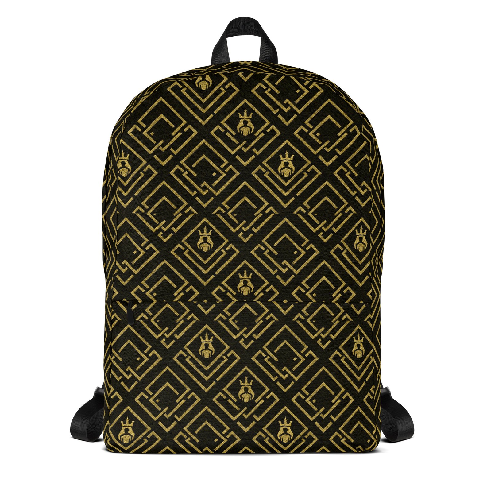 DaKahree Royal Labyrinth – Backpack – Black & Gold