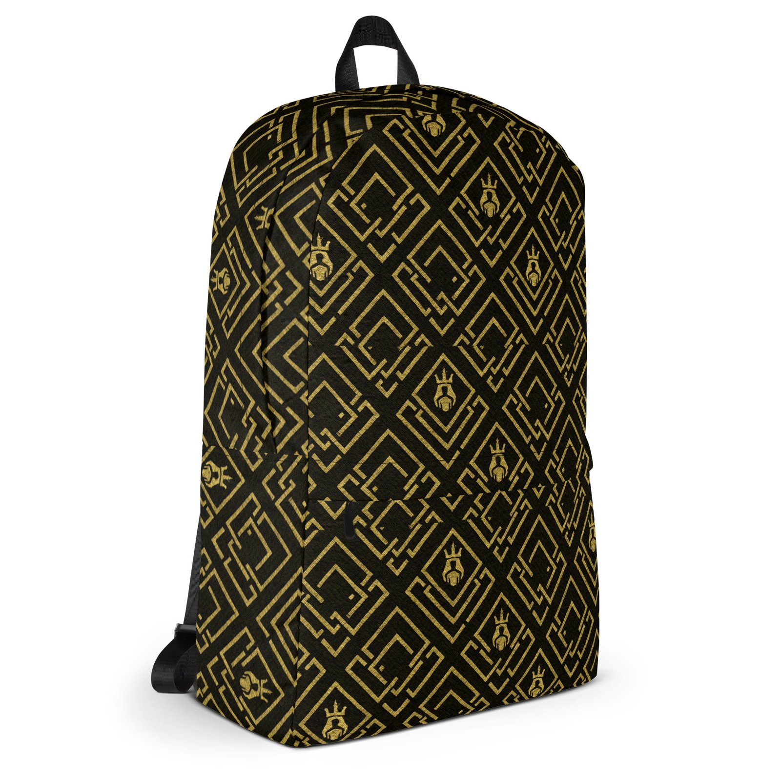 DaKahree Royal Labyrinth – Backpack – Black & Gold - Image 12