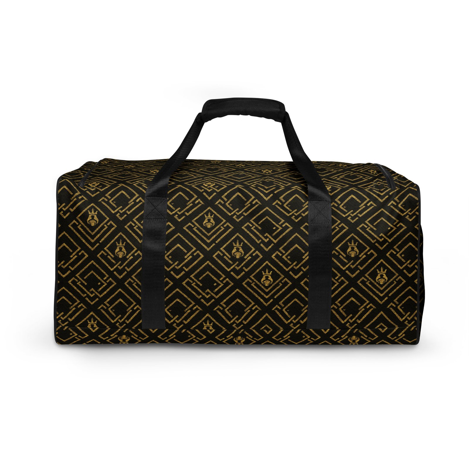 The DaKahree Royal Labyrinth – Duffle bag – Black & Gold - Image 10