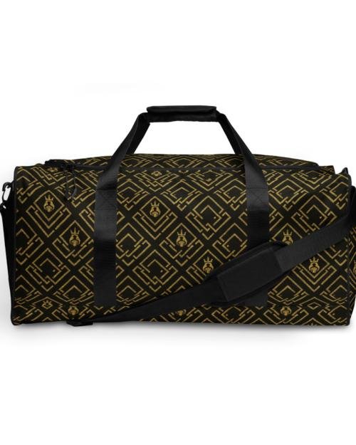 The DaKahree Royal Labyrinth – Duffle bag – Black & Gold