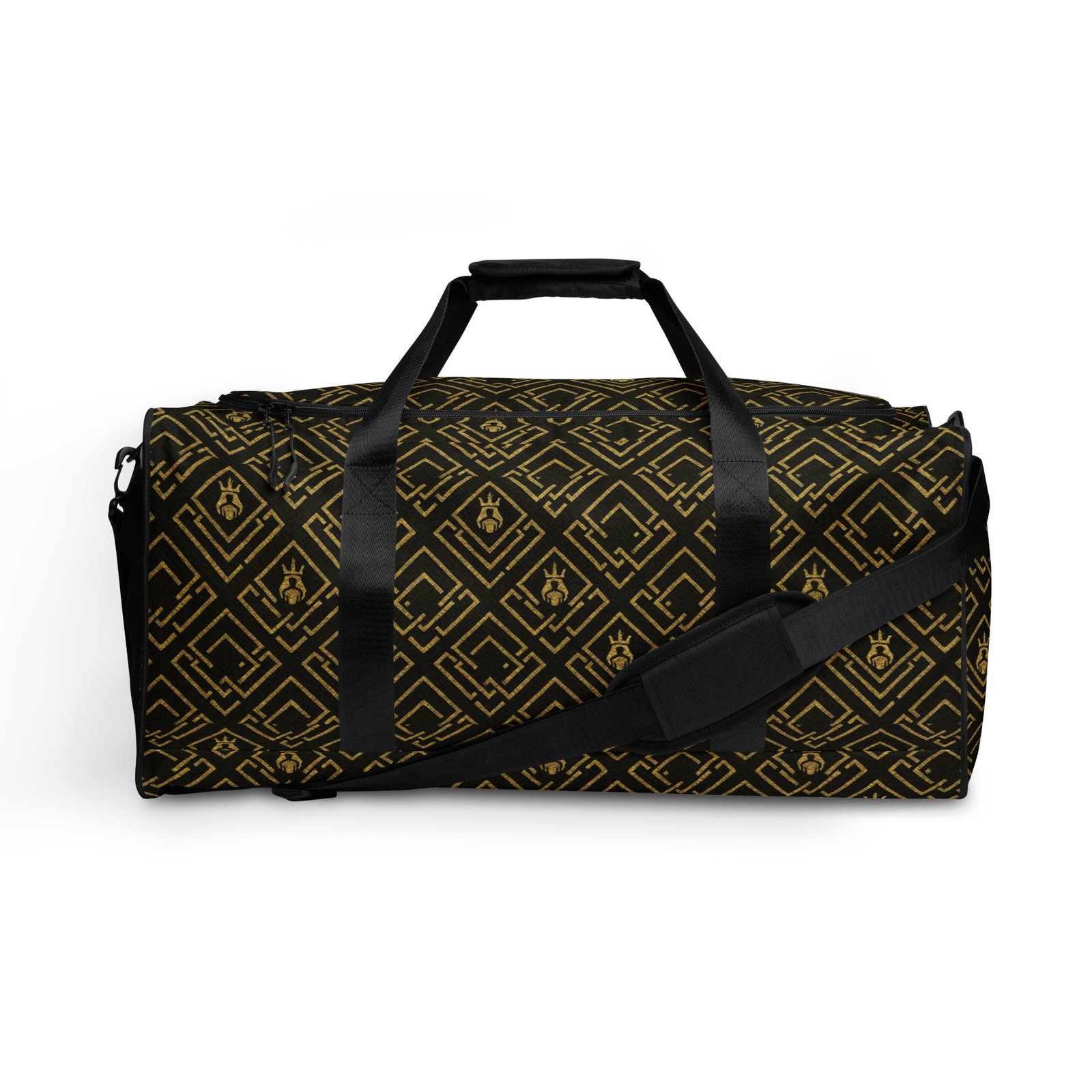 The DaKahree Royal Labyrinth – Duffle bag – Black & Gold