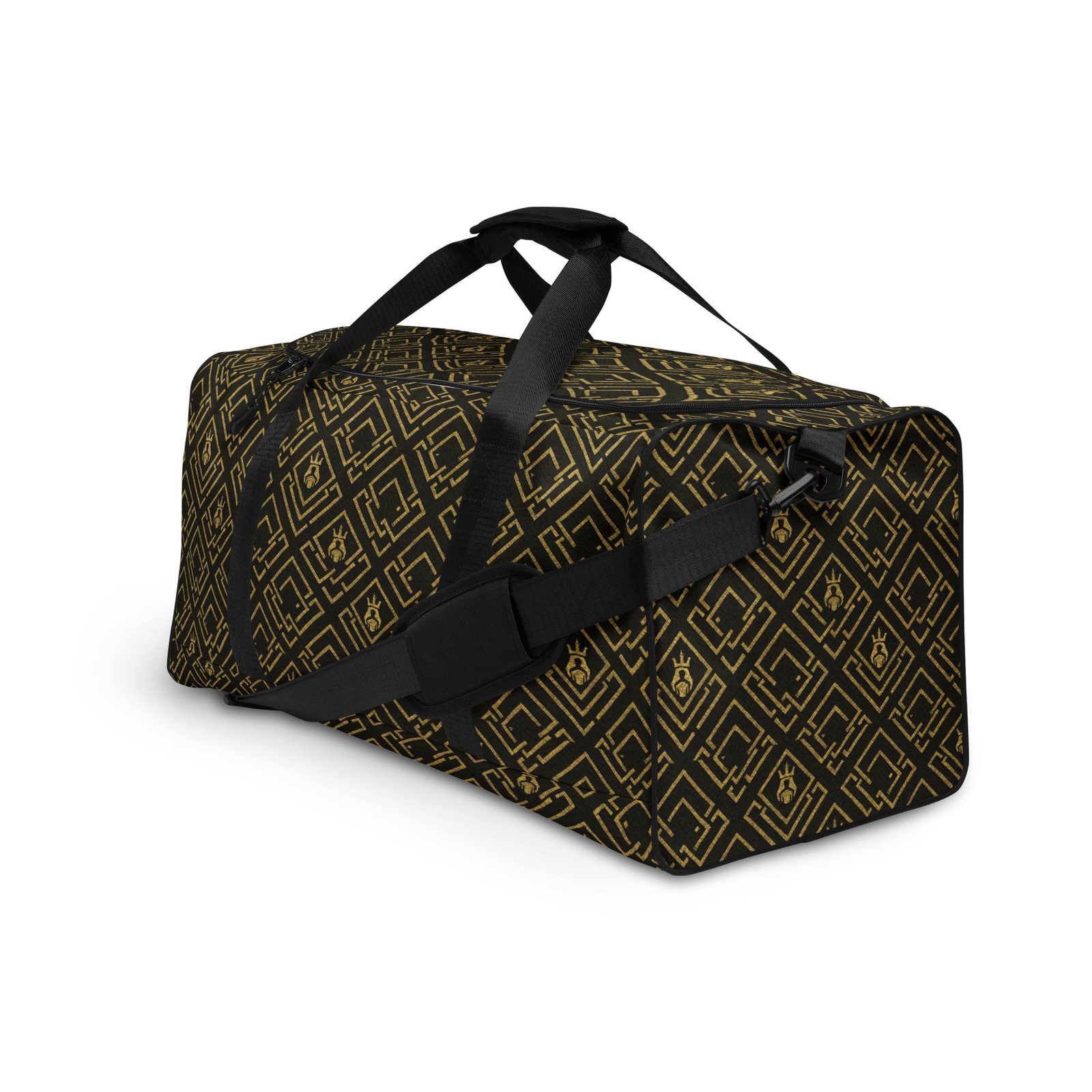 The DaKahree Royal Labyrinth – Duffle bag – Black & Gold - Image 9