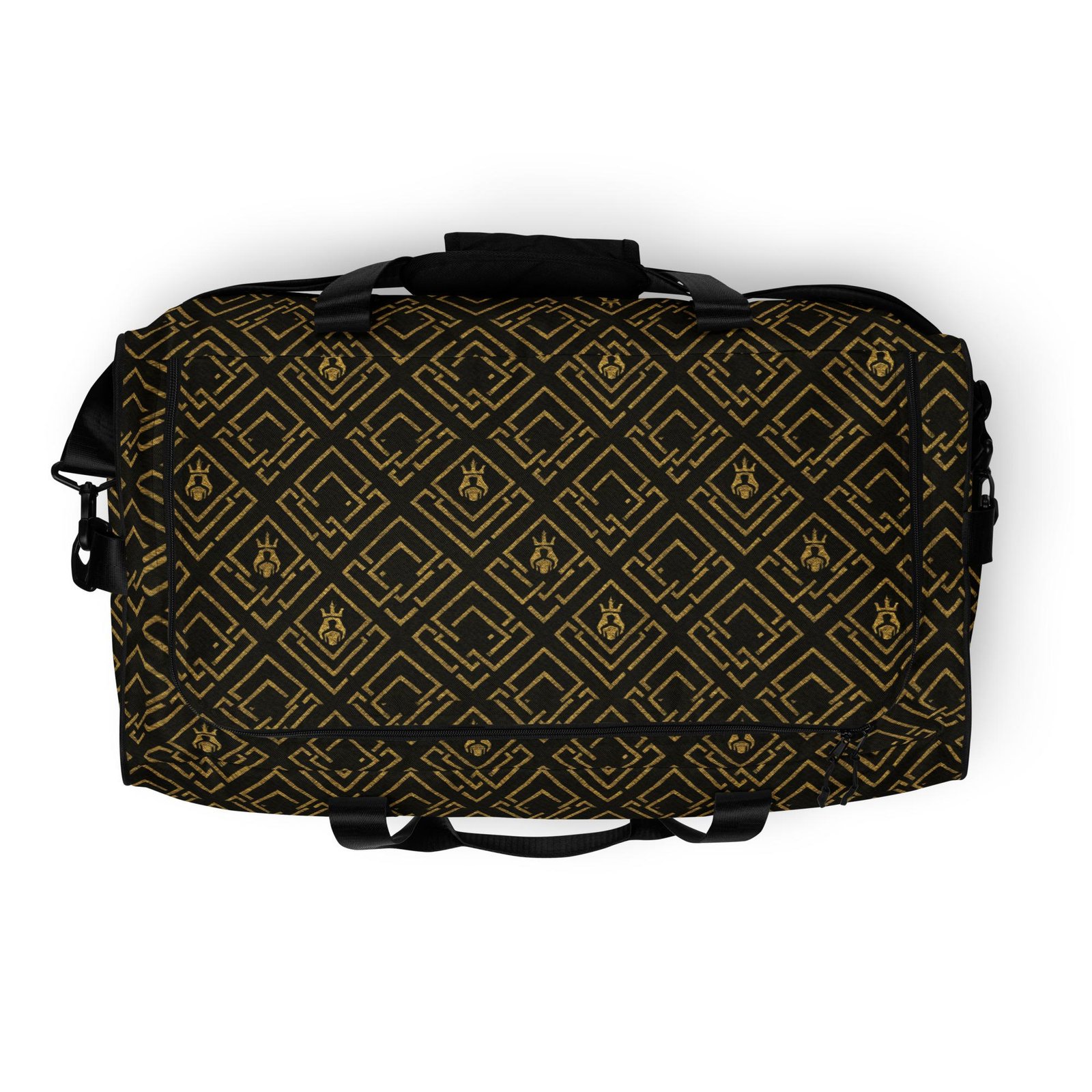 The DaKahree Royal Labyrinth – Duffle bag – Black & Gold - Image 15