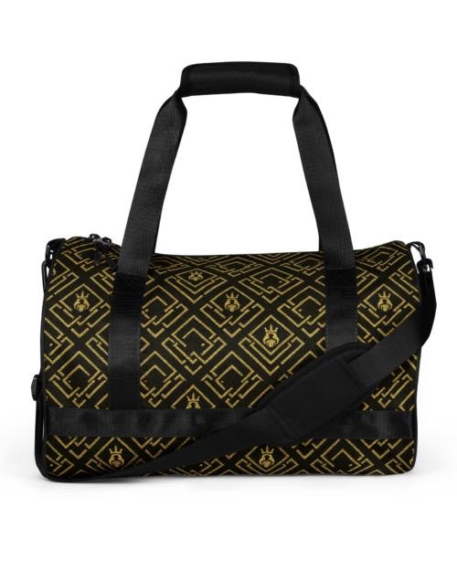 DaKahree: Royal Labyrinth – Gym Bag – Black & Gold