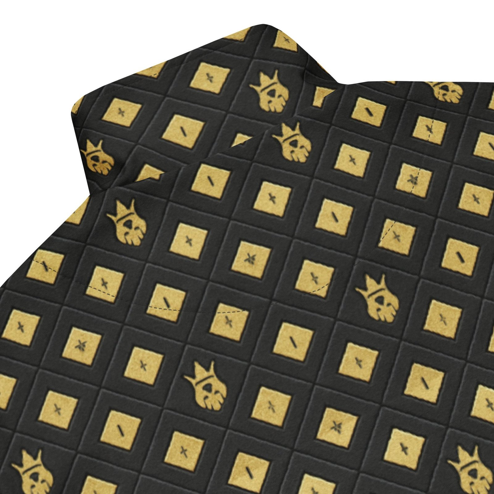 DaKahree: Crown Emblem Noir Pattern™ – Unisex Track Jacket - Image 2