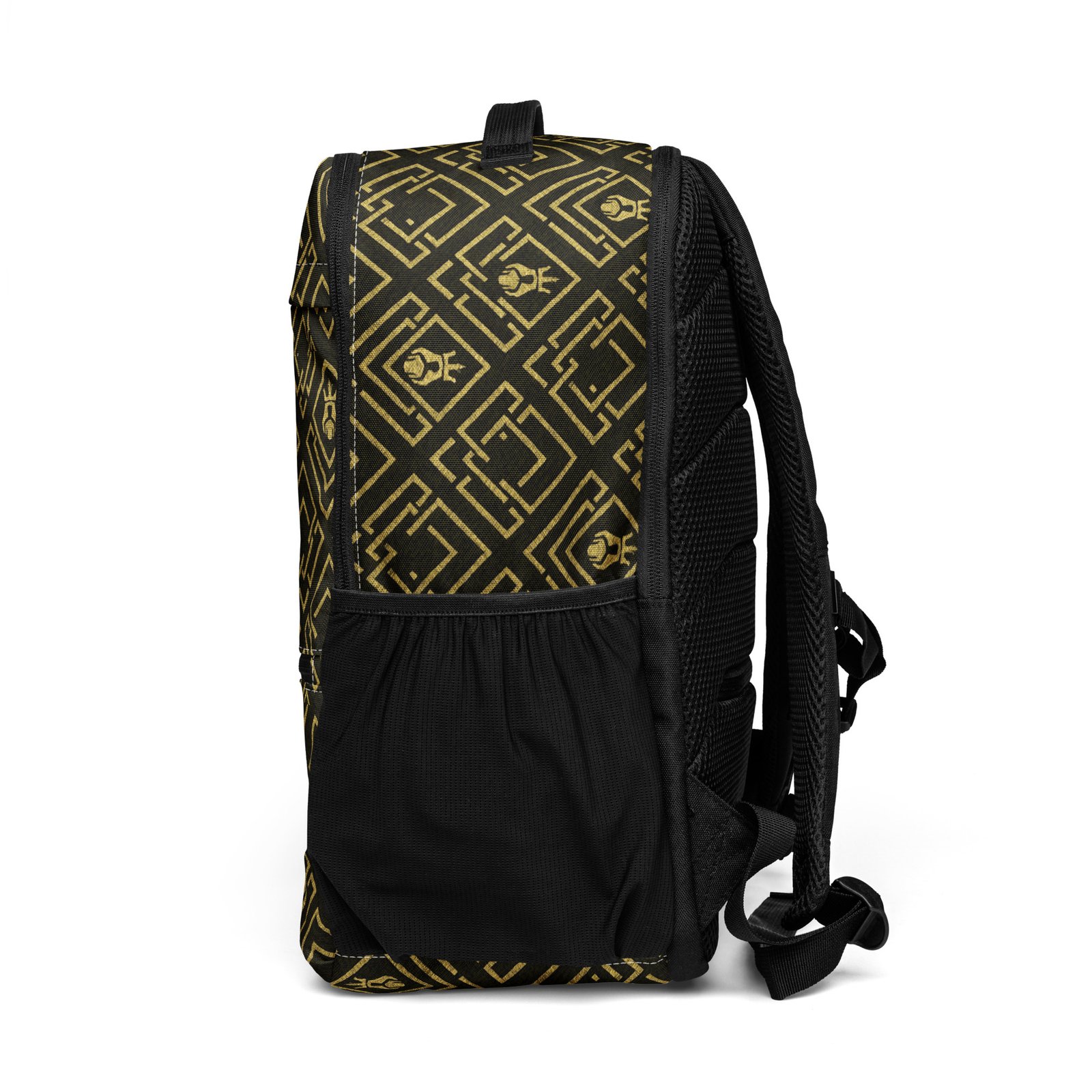 DaKahree Royal Labyrinth – Utility backpack – Black & Gold - Image 16