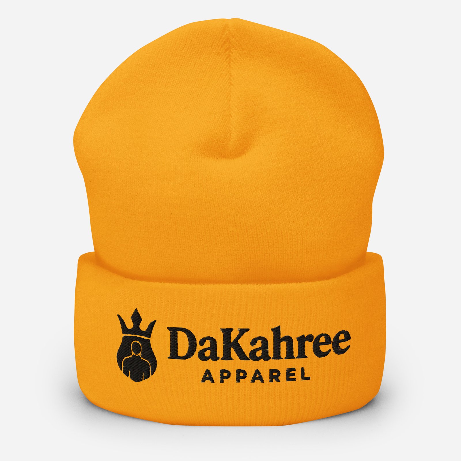 DaKahree: Signature™ – Cuffed Beanie – Black