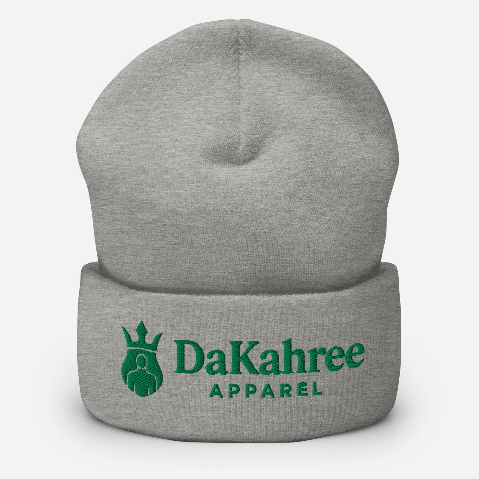 DaKahree: Signature Collection™ – Cuffed Beanie – Green