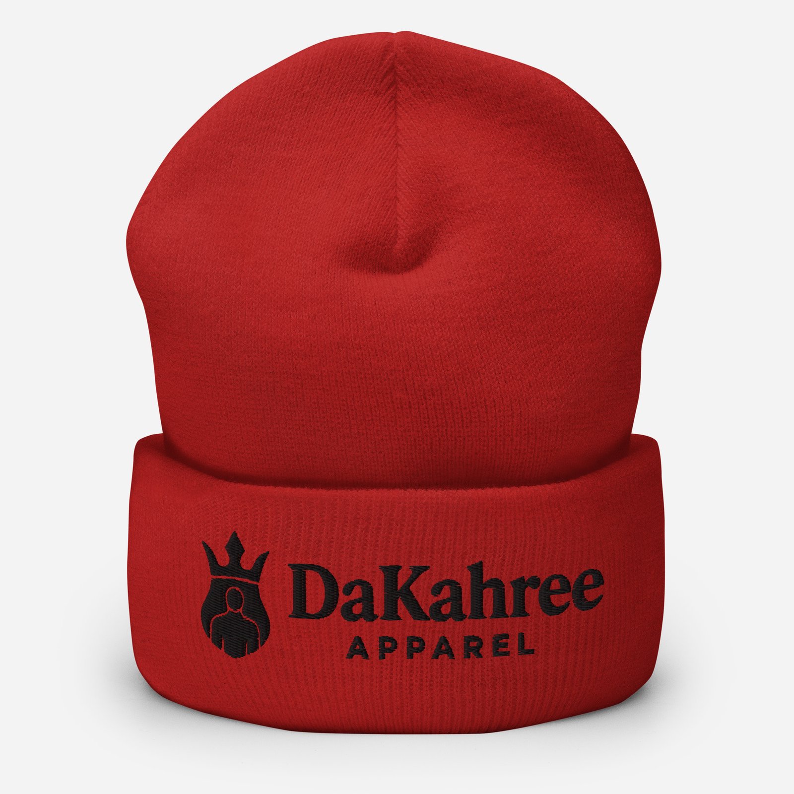DaKahree: Signature™ – Cuffed Beanie – Black - Image 2