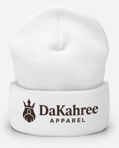 DaKahree: Signature™ – Cuffed Beanie – Brown