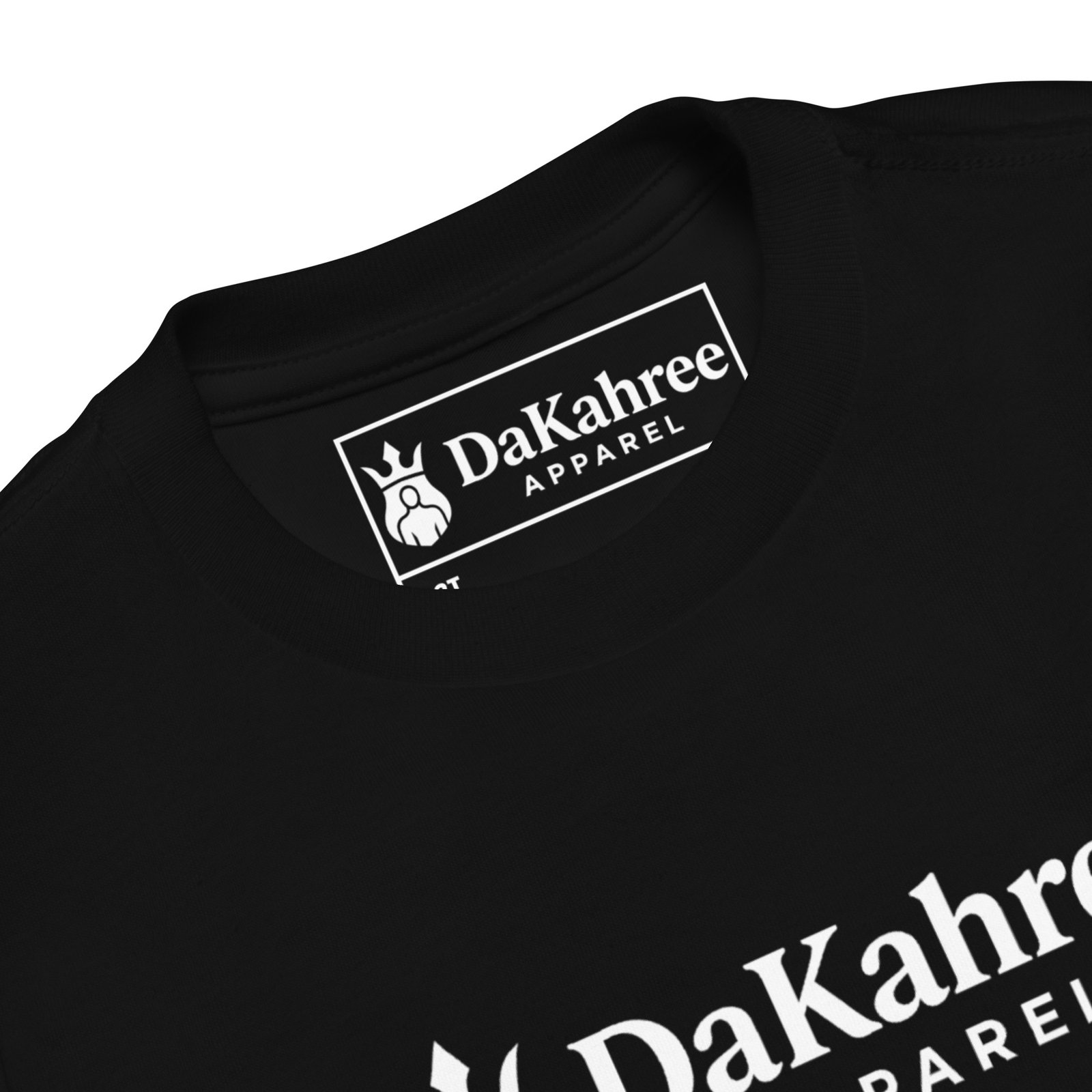 DaKahree: Signature™ – Toddler Short Sleeve Tee – White - Image 7